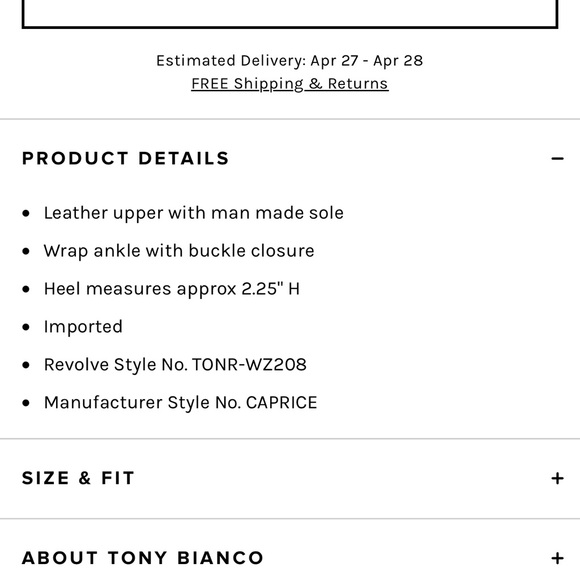 Brand New Tony Bianco Caprice Heel - Size 10 - Picture 3 of 3